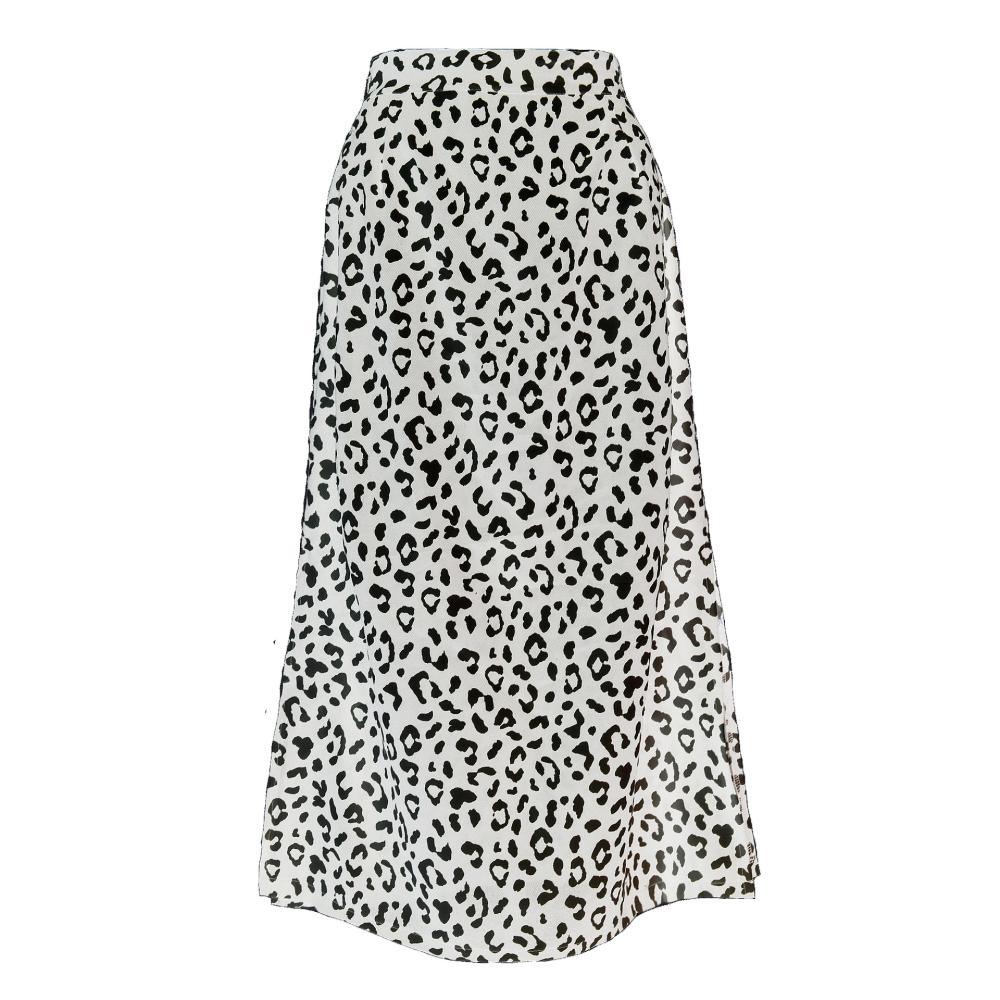 Always Fits Textured Leopard Print Mini Skirt  | Womens  Swimwear Clothing Blue Print