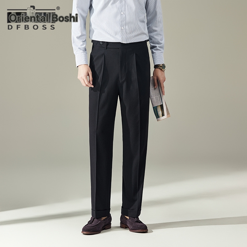 Belted Cropped Trousers  | Mens  Trousers Clothing Mens