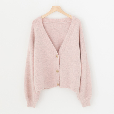 Brushed Crop Cardigan  | Womens  Knitwear Clothing Knitwear