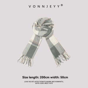 Check Scarf  | Mens  Scarves & Gloves Accessories Mens