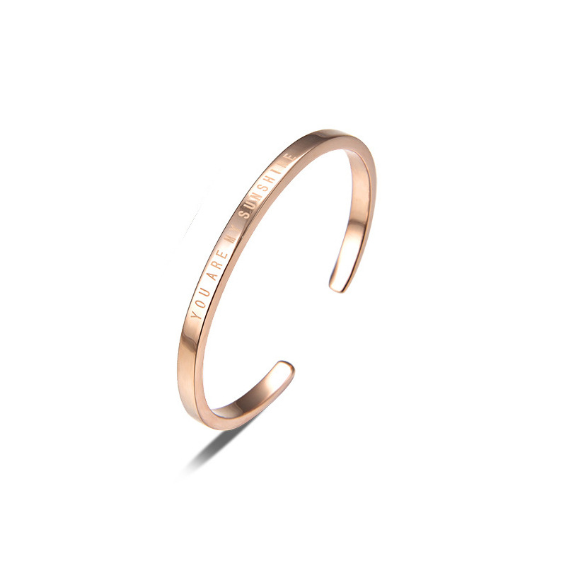 Classic Bracelet Rose Gold Large  | Womens  Jewellery Accessories Jewellery