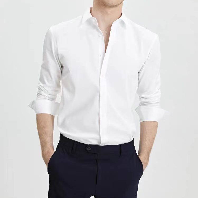 Cotton Sateen Shirt  | Mens  Shirts Clothing Mens