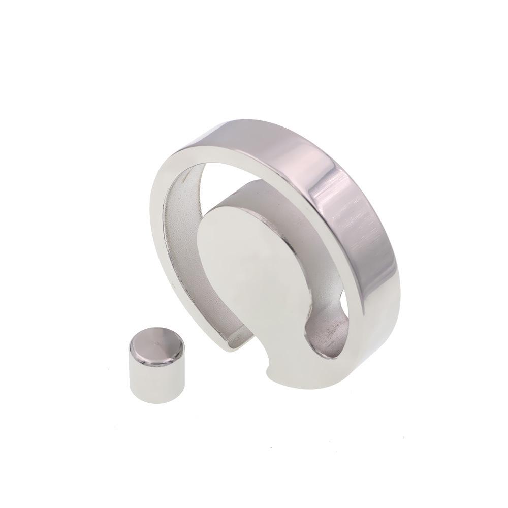 Fitted Two Tone Ring Set  | Mens  Jewellery Accessories Jewellery