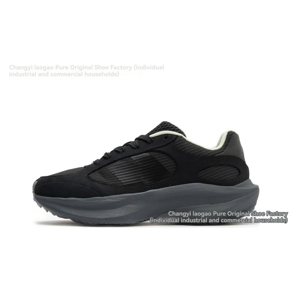 Footwear Suede And Mesh Rozel Trainers  | Mens  Trainers Mens Grey