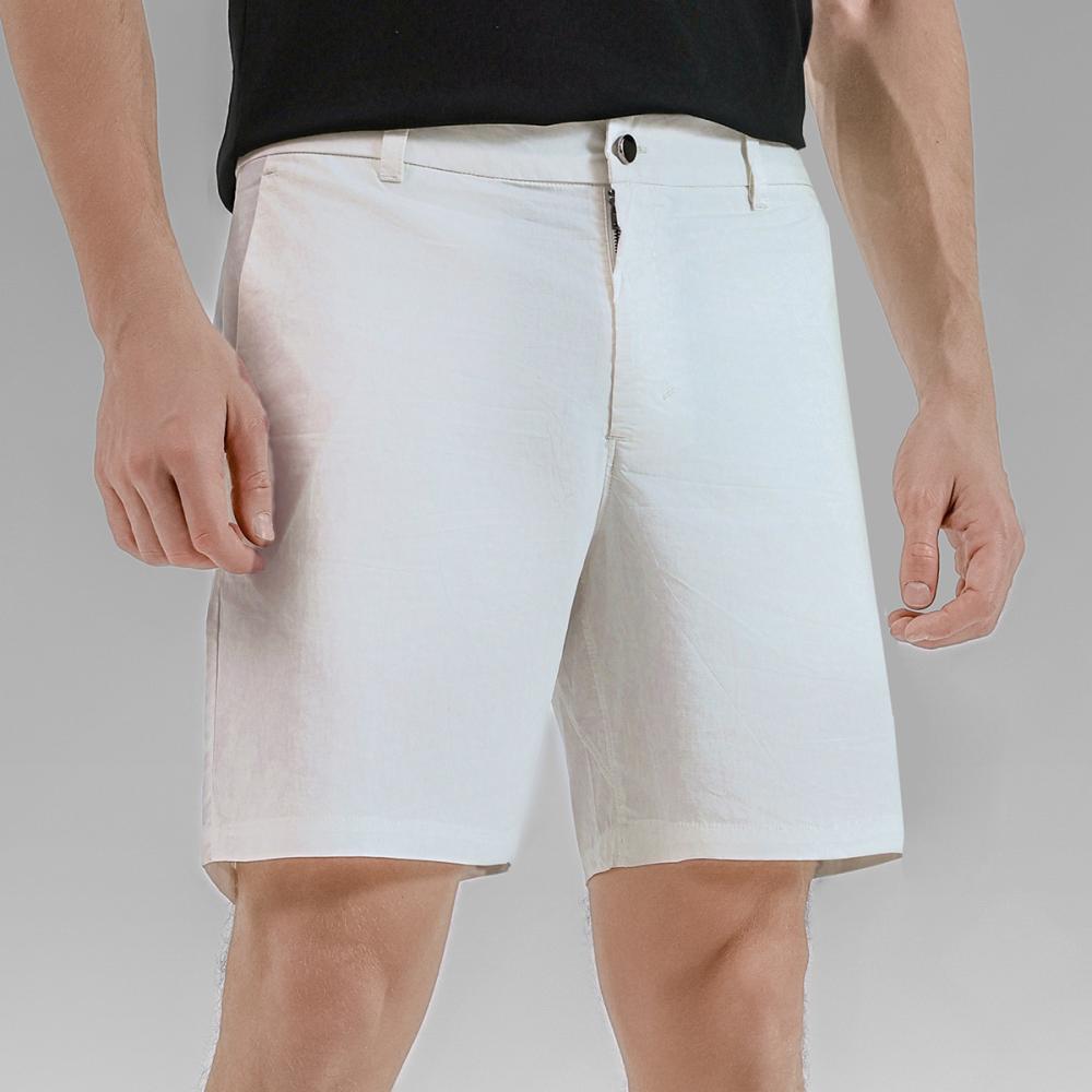 Garment-Dyed Stretch Cotton Bermuda Short  | Mens  Shorts Clothing Mens