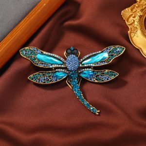 Gem Dragonfly Brooch  | Womens  Jewellery Accessories Jewellery