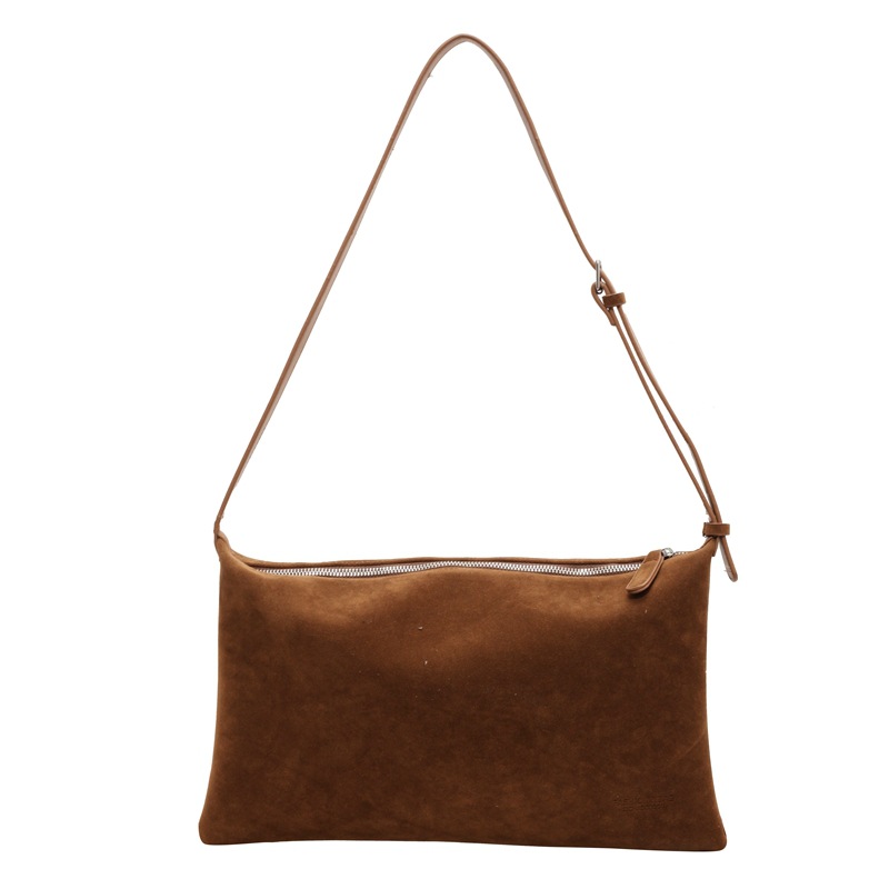 Leather And Suede Double-Strap Bag  | Womens  Bags & Purses Accessories Bags & Purses