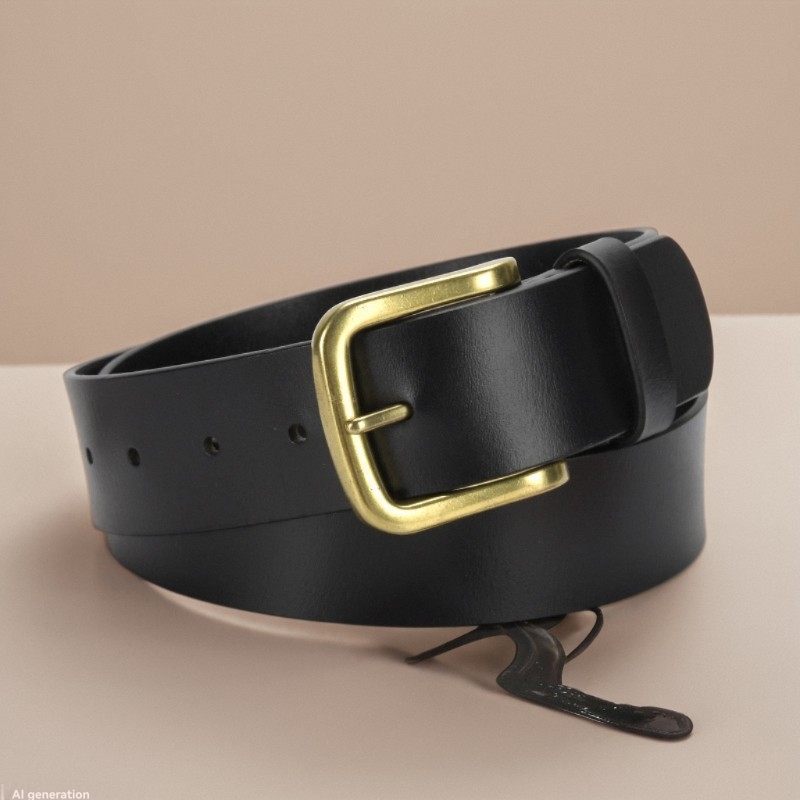 Leather Rivet Belt  | Mens  Belts Accessories Belts