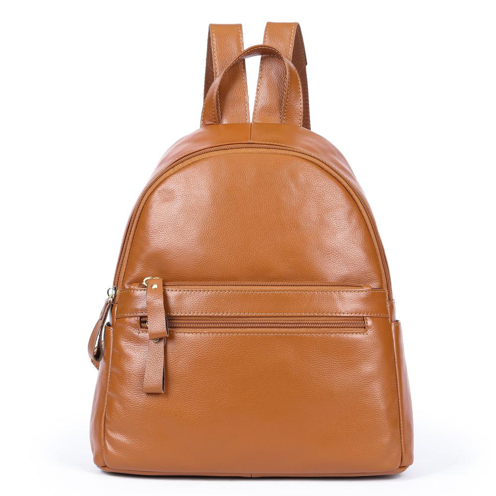 Leather Zipped Backpack  | Mens  Bags & Purses Accessories Bags & Purses