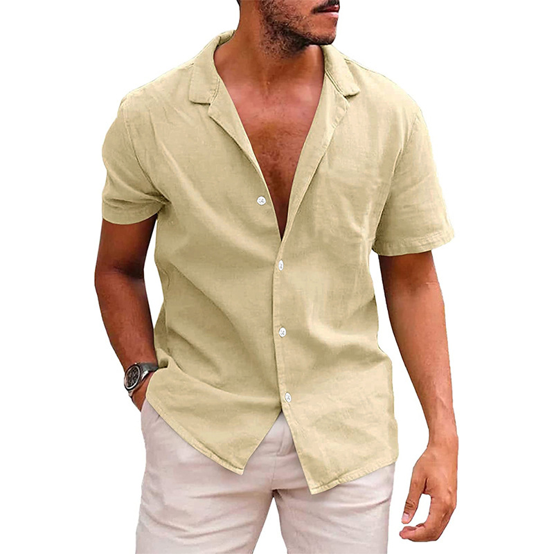 Linen Shirt  | Mens  Shirts Clothing Mens