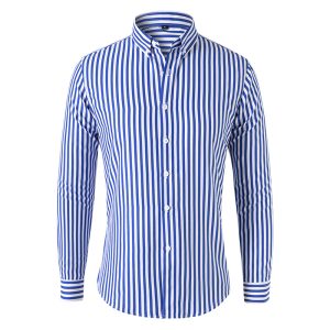 Ls Slim Stripe Shirt  | Mens  Shirts Clothing Mens