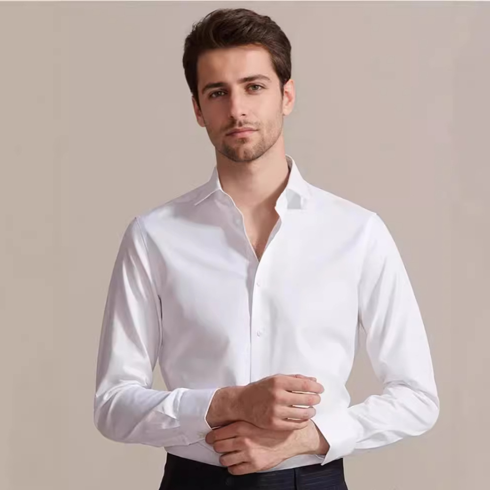 Ls Spezia Stretch Dobby Shirt  | Mens  Suits Clothing Mens