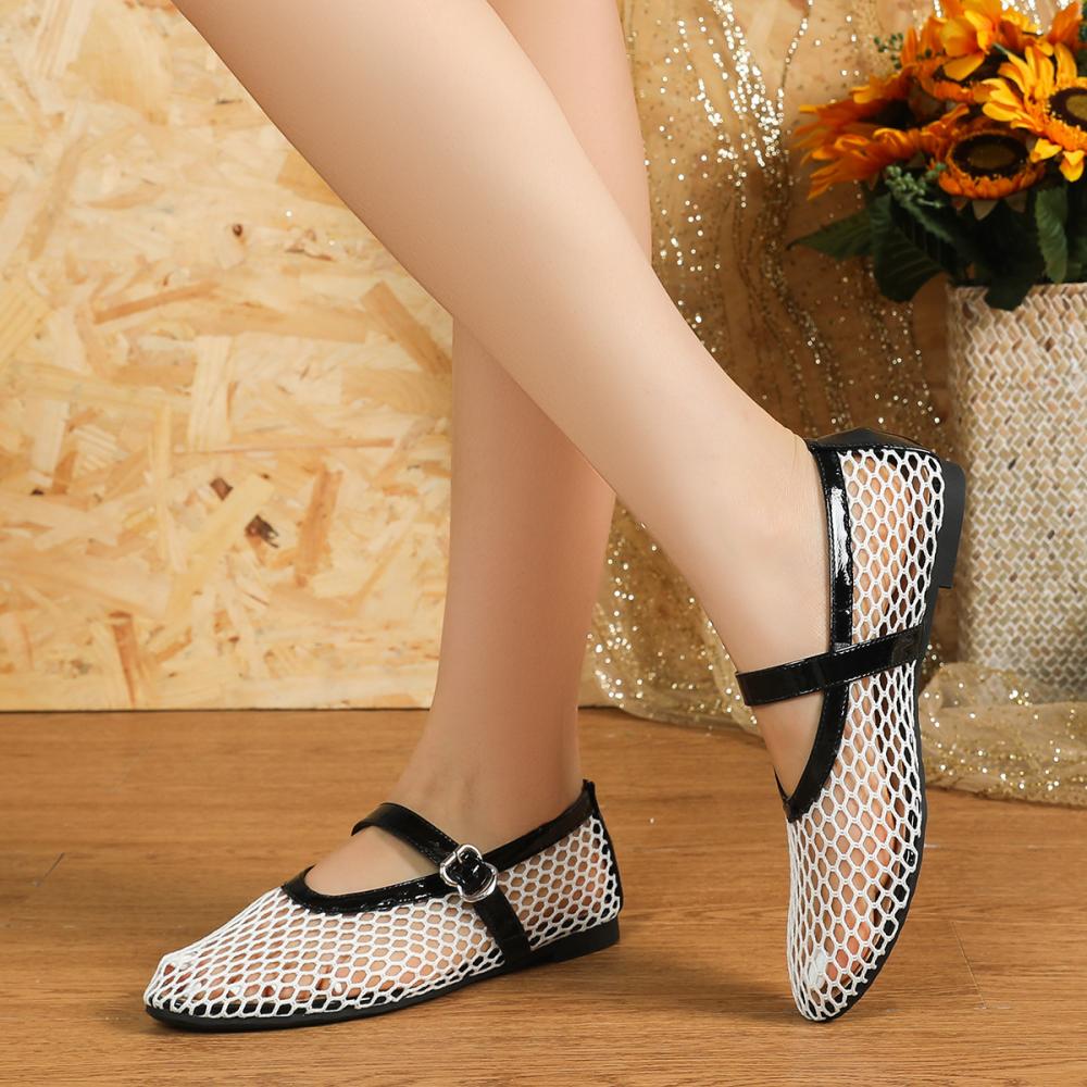 Marta Mesh Ballet Flat  | Womens  Flats Flats Flats