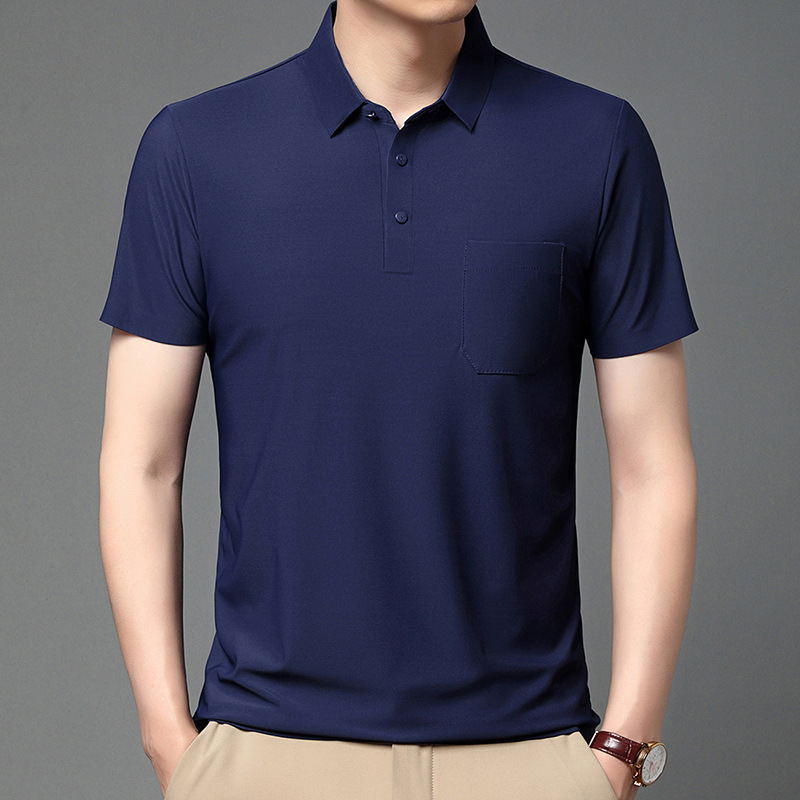 Mercerised Cotton Polo Shirt  | Mens  Polo Shirts Clothing Mens