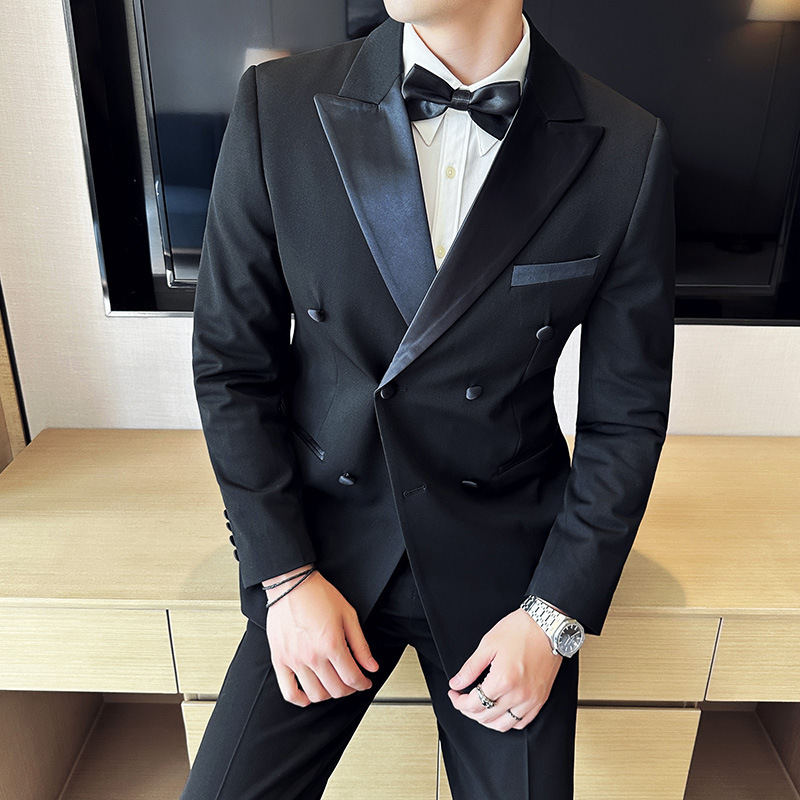 Modern Fit Double Breasted Tuxedo Jacket  | Mens  Suits Blazers Blazers