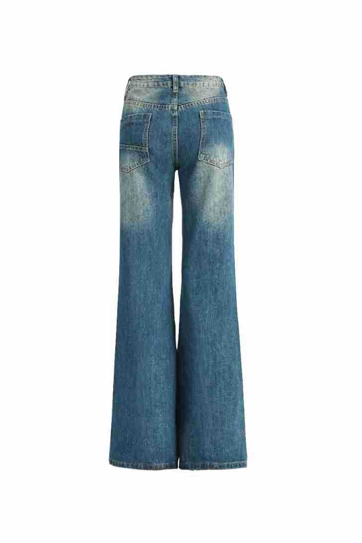 Palazzo Jeans  | Womens  Trousers Clothing Jeans