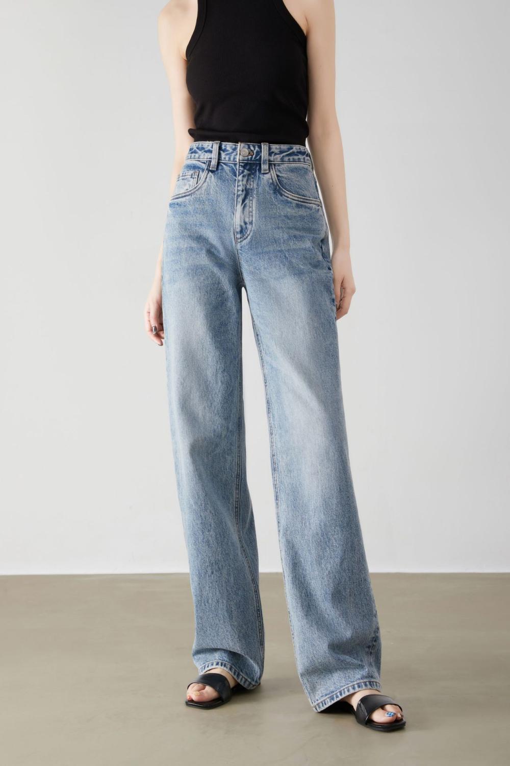 Palazzo Jeans  | Womens  Trousers Clothing Jeans