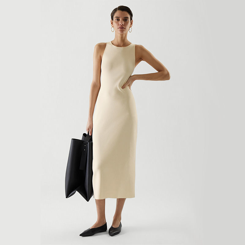 Plisse Raw Hem Maxi Dress  | Womens  Dresses Clothing Buttercup