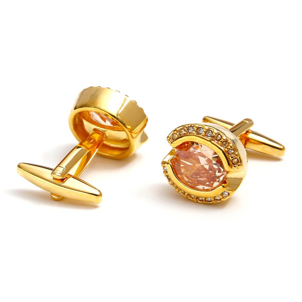 Polished Gold Square Cufflinks  | Mens  Jewellery Accessories Jewellery