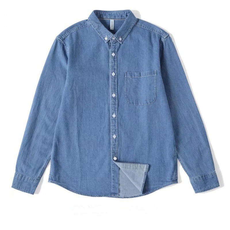 Relaxed Denim Shirt  | Womens  Tops Blouses & Shirts Blouses & Shirts