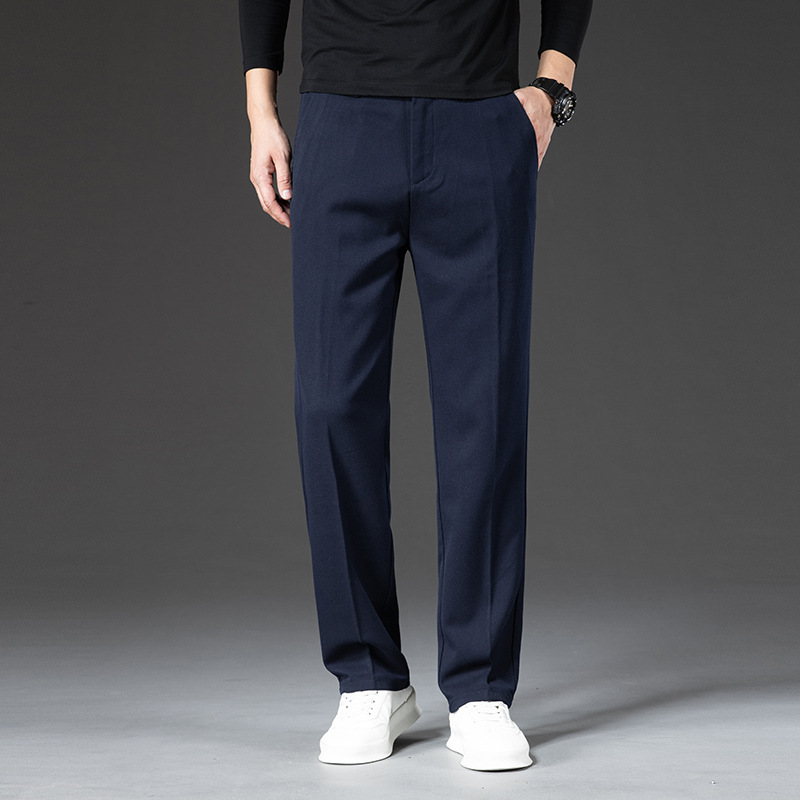 Relaxed Drawstring Trousers  | Mens  Trousers Clothing Airforce Blue