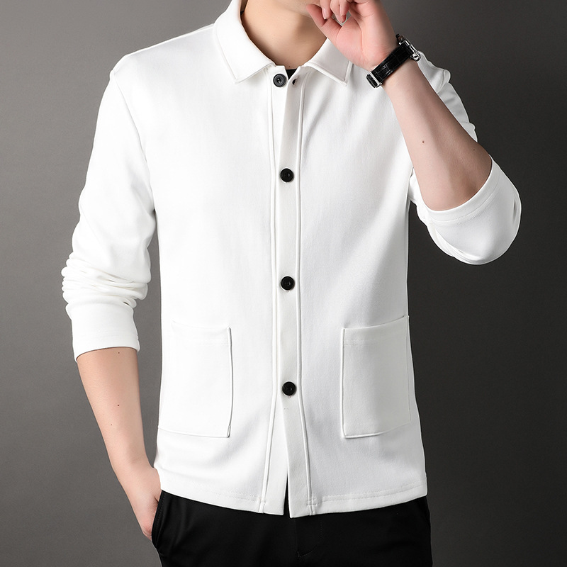 Ribbed Cotton Blend Knitted Overshirt  | Mens  Coats & Jackets Clothing Coats & Jackets