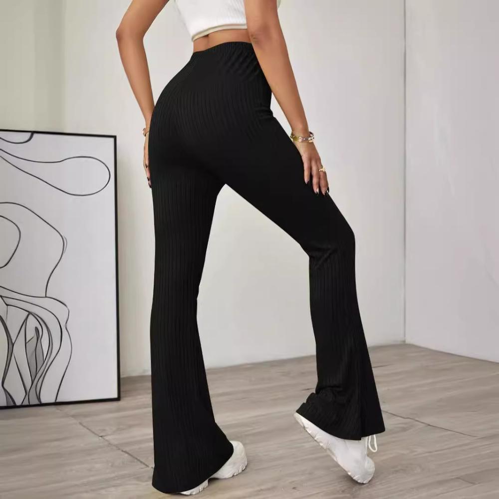 Ribbed Terry Lounge Trousers  | Womens  Trousers Clothing Cloud White