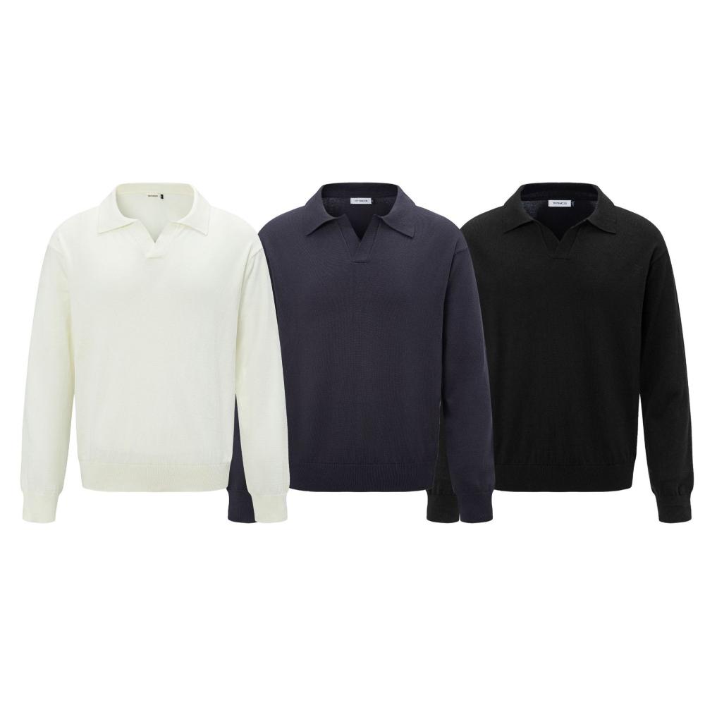 Ryan Long Sleeve Polo  | Mens  Polos Clothing Mens