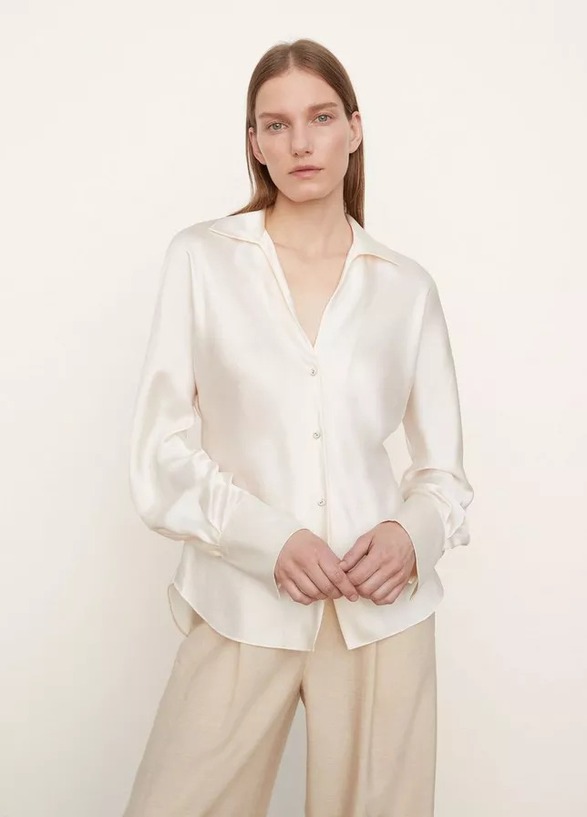 Silk Shirt  | Womens  Blouses & Shirts Blouses & Shirts Blouses & Shirts