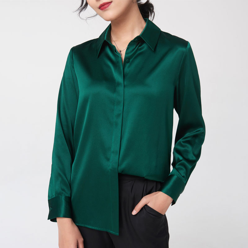 Silk Shirt  | Womens  Tops Blouses & Shirts Blouses & Shirts