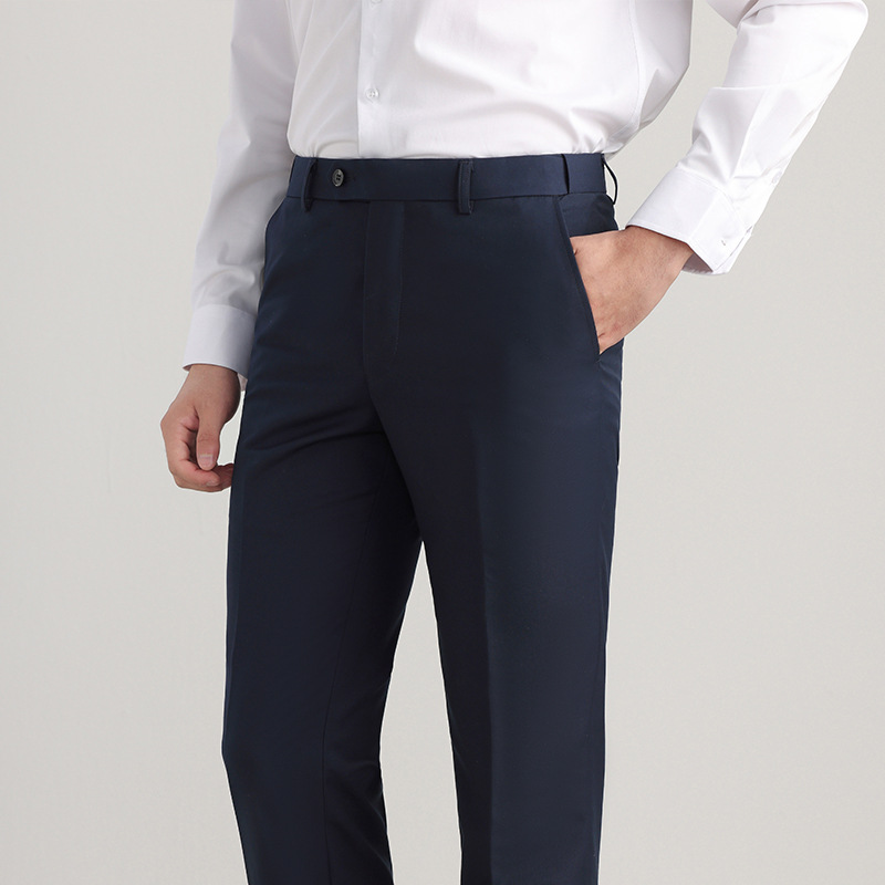 Slim Fit Side Adjuster Trousers  | Mens  Suits Clothing Mens