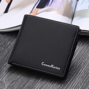 Smooth Leather Bifold Wallet  | Mens  Wallets Accessories Mens