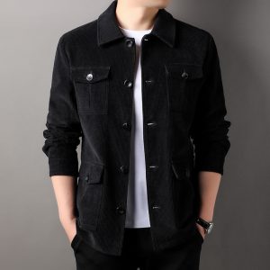 Suede Front Pocket Jacket  | Mens  Coats & Jackets Clothing Coats & Jackets