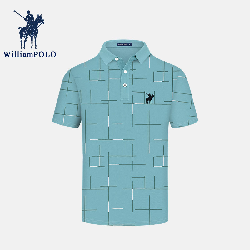 The Grid Polo  | Mens  Polos Clothing Mens