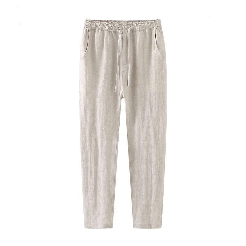 Warren Organic Cotton Linen Twill Jogger  | Mens  Pants Clothing Mens