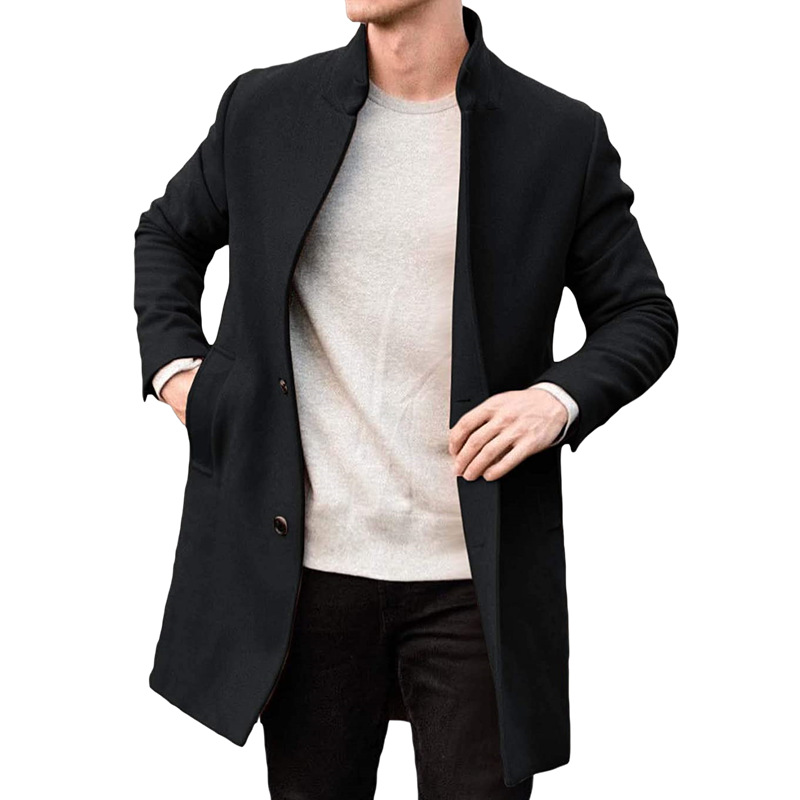 Wool-Blend Alcantara Hybrid Coat  | Mens  Coats & Jackets Clothing Coats & Jackets