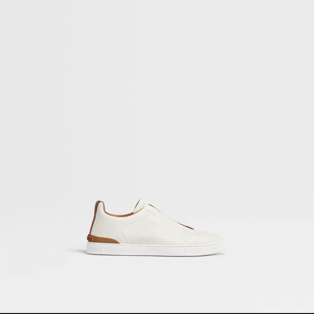 Leather Slip-On Trainers  | Womens  Trainers Shoes Trainers