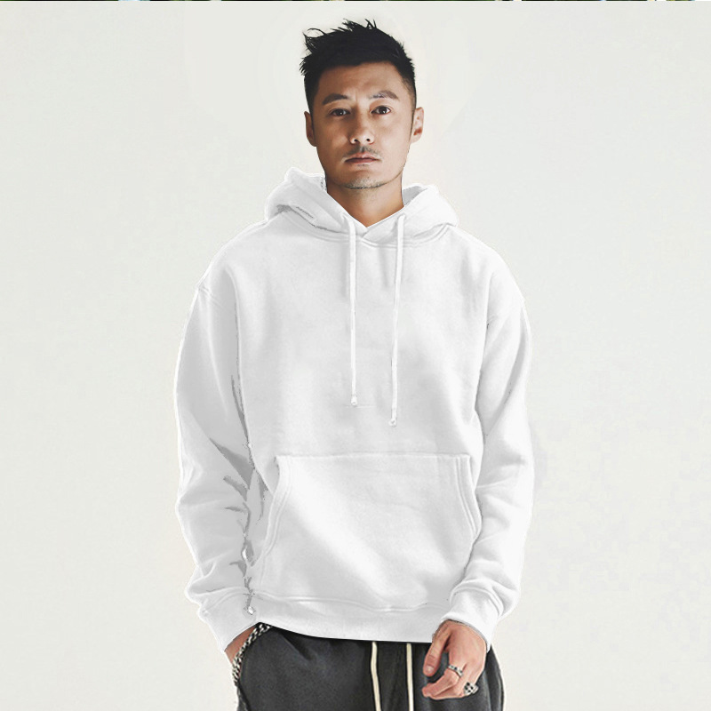 Merino Wool Drawstring Hoodie  | Mens  Knitwear Clothing Knitwear