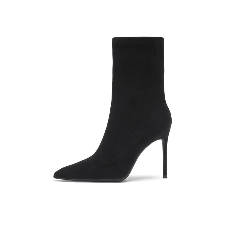 Seamed Suede Ankle Boots  | Womens  Boots Boots Boots