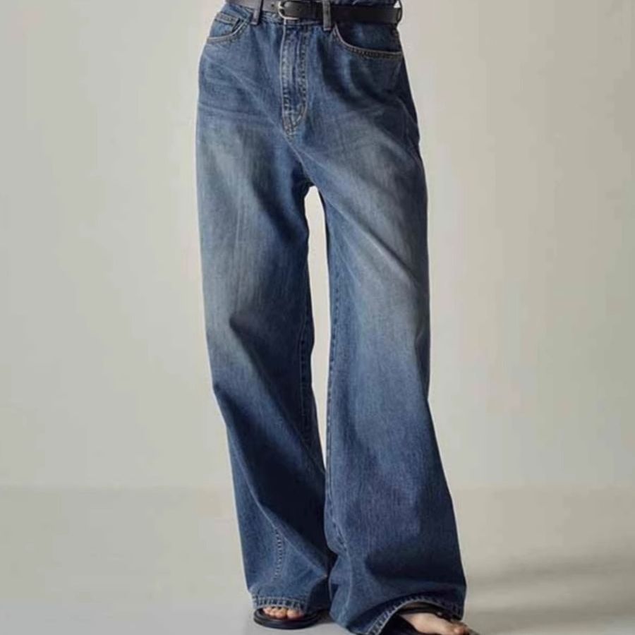 Wide Leg Jeans  | Womens  Jeans Clothing Jeans